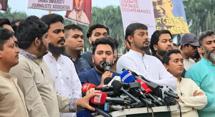 দেশে মানবাধিকার ও গণতান্ত্রিক অধিকার এখনো নিশ্চিত হয়নি: নাহিদ ইসলাম